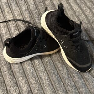 New Balance Black and White Athletic Shoes